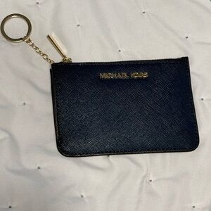 Michael Kors Black Wallet with Gold Accents
